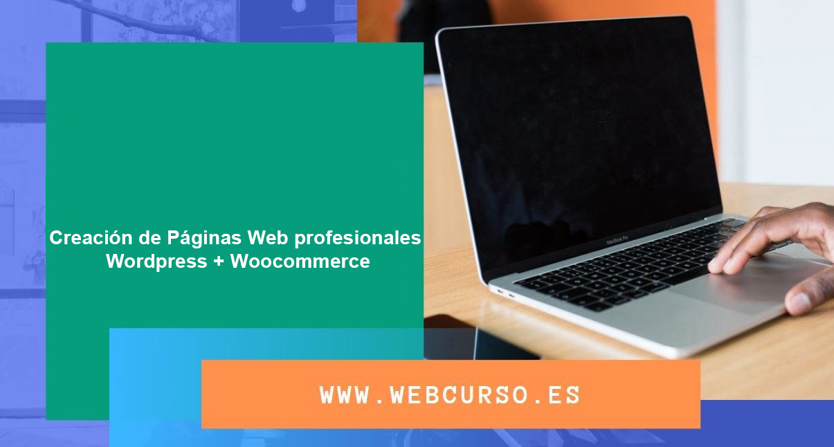 Course Image Creación de Páginas Web profesionales Wordpress + Woocommerce Actualizado 50 Horas