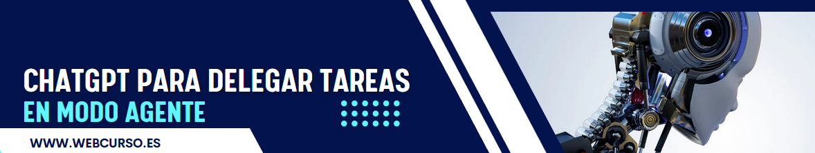 Course Image ChatGPT para delegar tareas en modo Agente 60 horas Tutor David Guerra